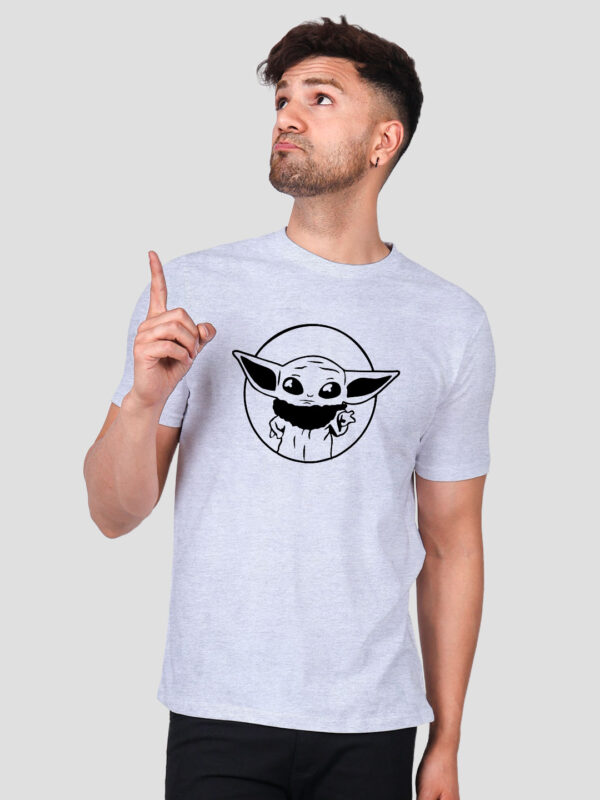 Cute Baby Yoda Men T-shirt - Image 1
