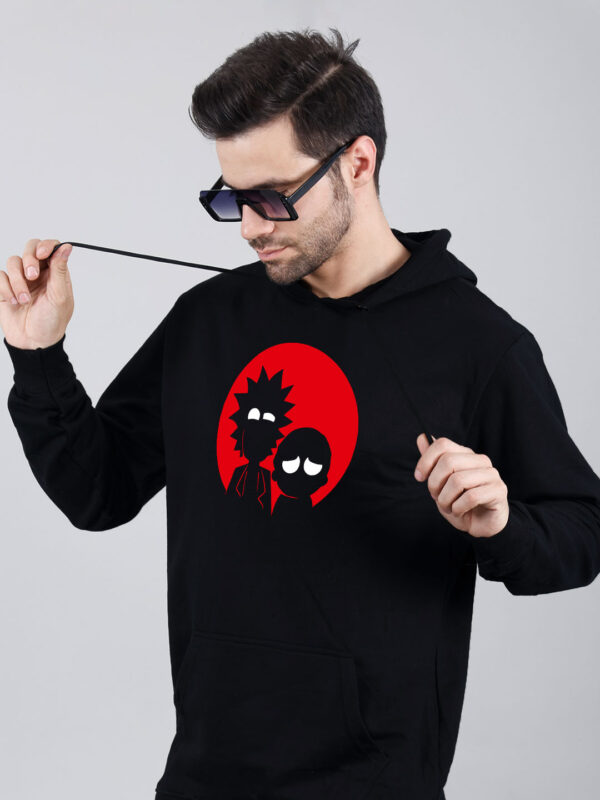 Rick and Morty Man Hoodie Printed - Image 1
