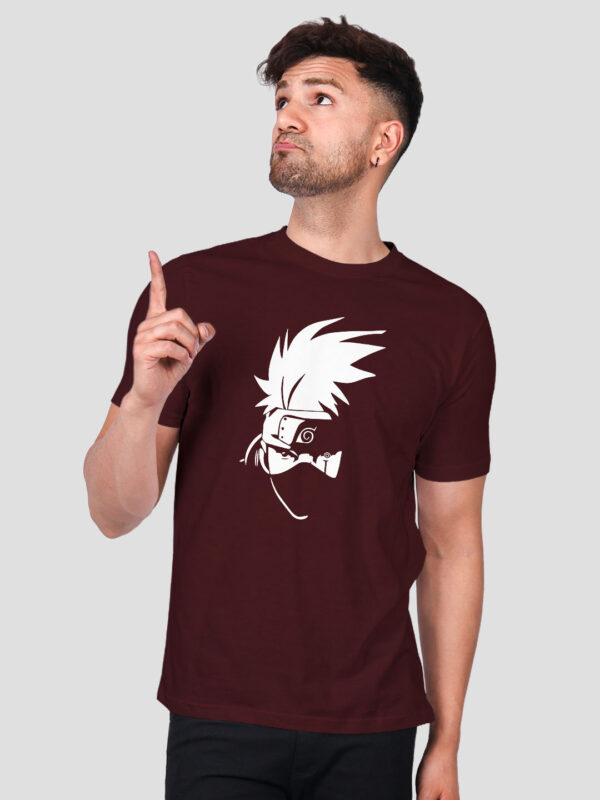 Kakashi Face Men T-shirt - Image 1