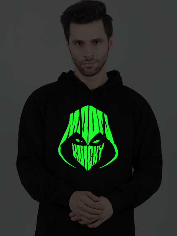 Moon Knight Glow in Dark Man Hoodie - Image 3