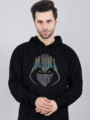 Moon Knight Rainbow Reflective Man Black Hoodie - Image 2