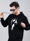 Ghost Man Hoodie Printed