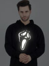 Ghost Reflective Man Hoodie - Image 3