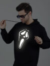 Ghost Reflective Man Hoodie - Image 5
