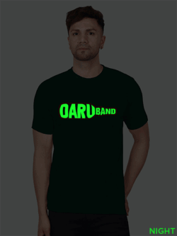 Bgreen Cotton Daru Band Men Glow in Dark T-shirt