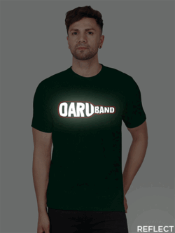 Bgreen Cotton Daru Band Men Reflective T-shirt