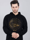 Real Pilot Hoodie Metalic Gold Print