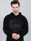 Real Pilot Rainbow Reflective Man Black Hoodie - Image 2