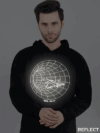 Real Pilot Reflective Man Hoodie