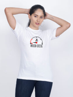 White Cotton Need Beer Women T-shirt
