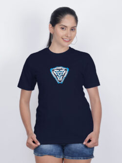 Nblue Cotton ArcReactor Women T-shirt