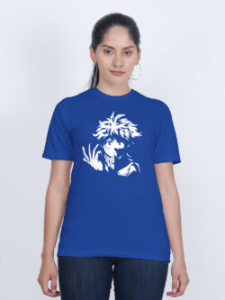 Rblue Cotton Boku Anime Women T-shirt