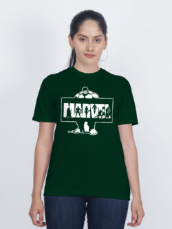 Bgreen Cotton Hulk Marvel Women T-shirt