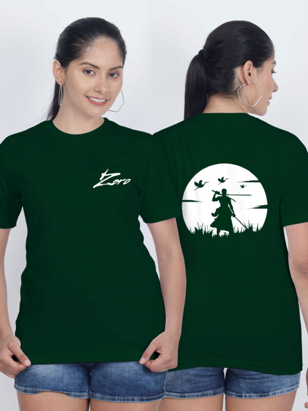 Bgreen Cotton Zoro Women T-shirt