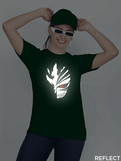 Bgreen Cotton Bleach Reflective Women T-shirt
