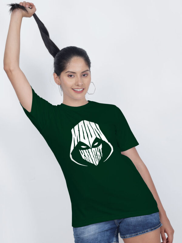 Bgreen Cotton Moon Knight Women T-shirt
