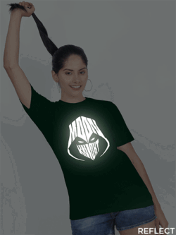 Bgreen Cotton Moon KReflective Women T-shirt