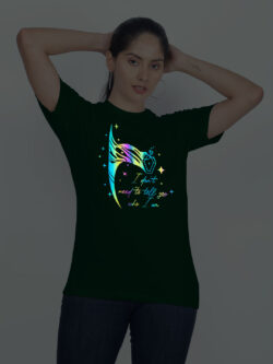 Bgreen Cotton Wanda No Need to Tell Rainbow Women T-shirt