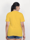 Women Yellow Customize Printed T-shirt - Image 4