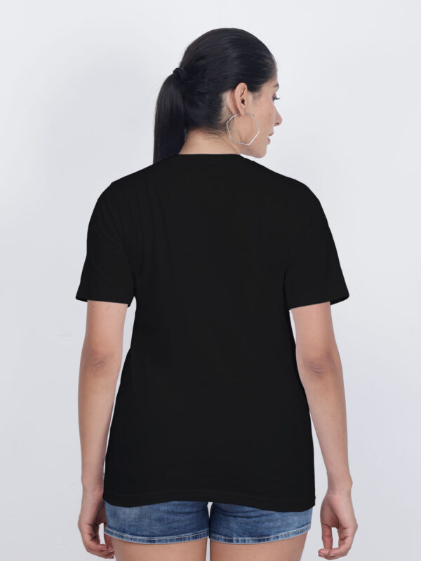 Black Rainbow Reflective Women Customize Tshirt - Image 6