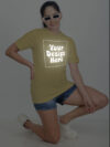 Customize Reflective Women Beige Tshirt - Image 6