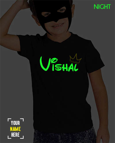 glow in the dark and night glow tshirt