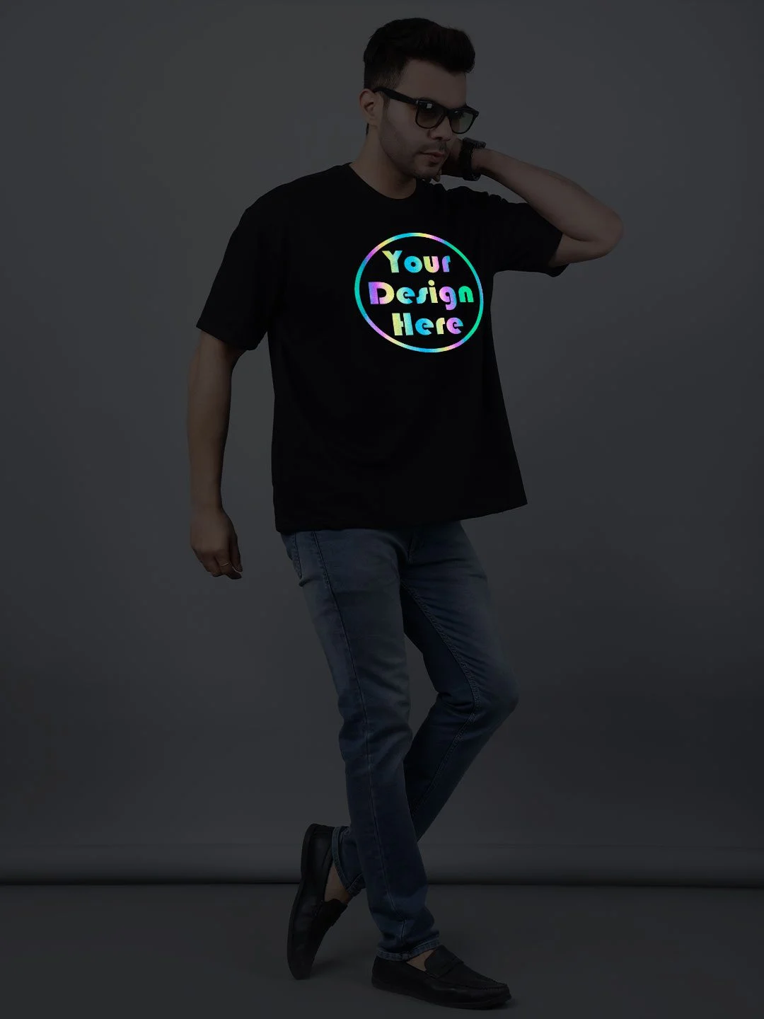 glow in the dark and night glow tshirt