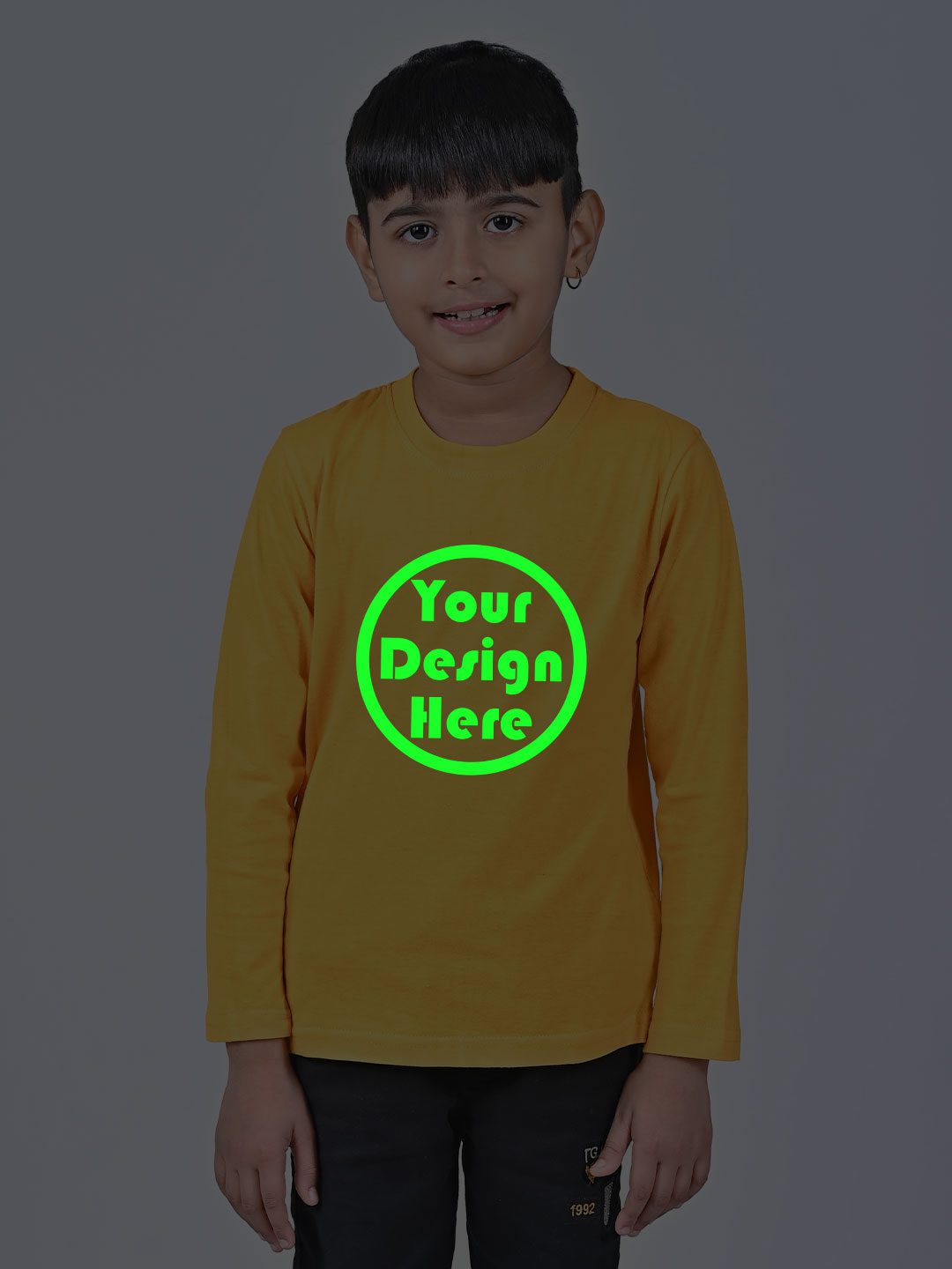 glow in the dark and night glow tshirt