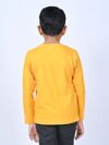 Yellow Customize Night Glow Kids Full Sleeve T-shirt - Image 3