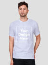 Customize Night Glow Man T-shirt Grey - Image 4