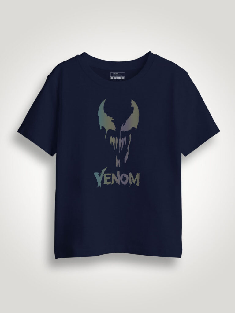 Venom Stylish Rainbow Reflective Kids T-shirt image 2