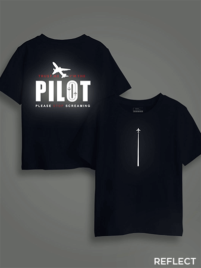 Pilot Reflective Kids Glow Tshirt