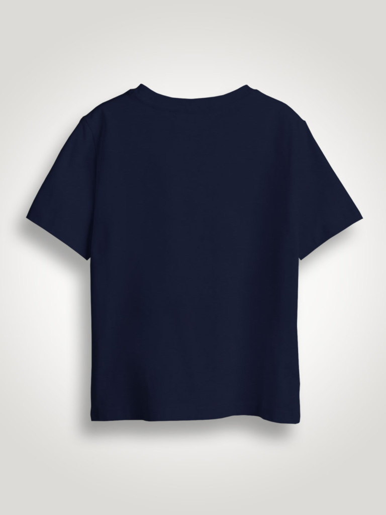 Navy Blue Rainbow Reflective Kids Customize Tshirt image 3