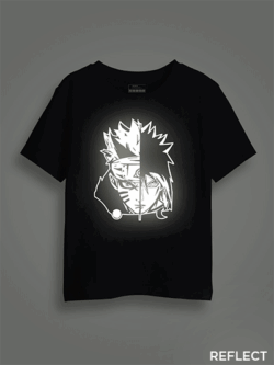 Naruto Reflective Kids Glow Tshirt
