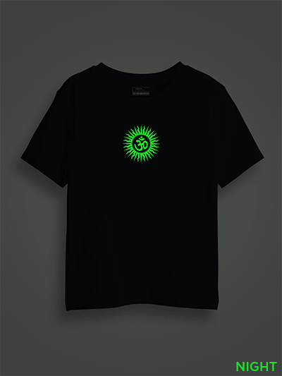 Om Kids Glow Tshirt