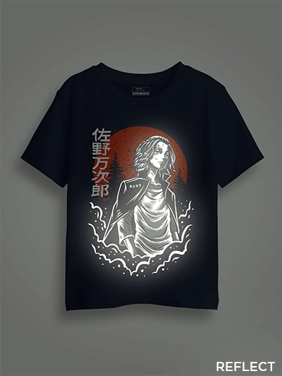 Manjiro Sano Reflective Kids Glow Tshirt