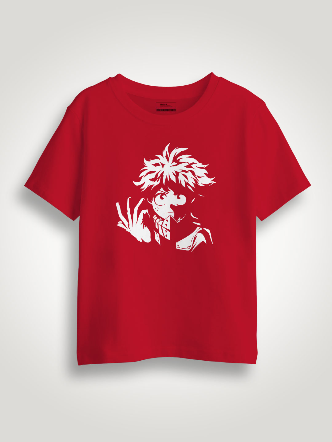 RA093-RED-KIDS-NORMAL-(1) Boku Anime Kids T-shirt | Indrajeet Print