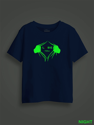 Lobe You Kids Glow Tshirt