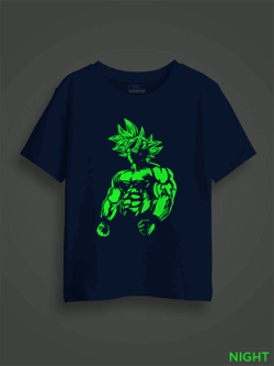 Goku Dragon Ball Kids Glow Tshirt