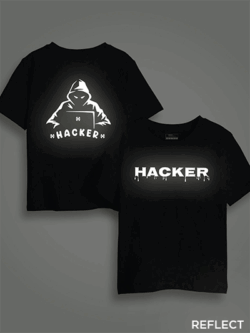 Hacker Reflective Kids Glow Tshirt