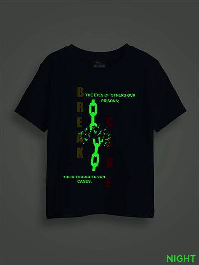 Break Cage Kids Glow in Dark T-shirt