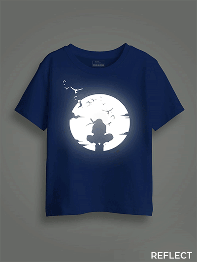 Naruto Reflective Kids Glow Tshirt
