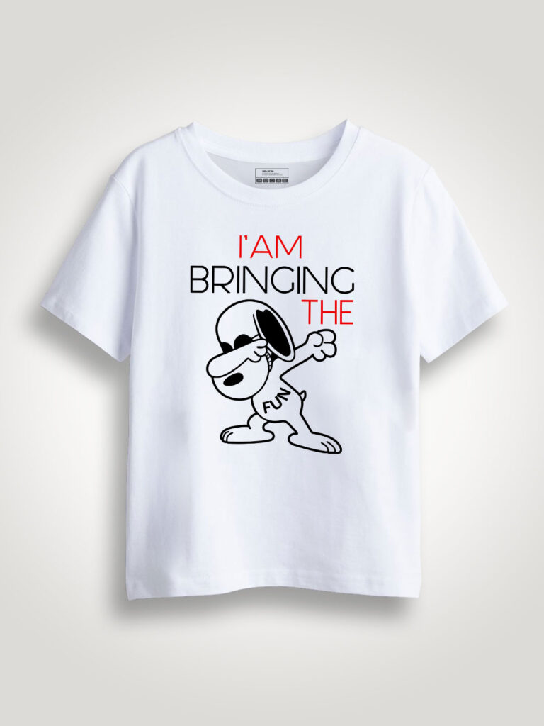 Bringing the fun Kids T-shirt
