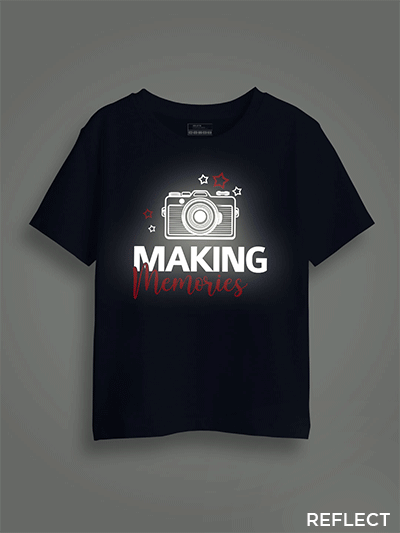 Making Memories Reflective Kids Glow Tshirt