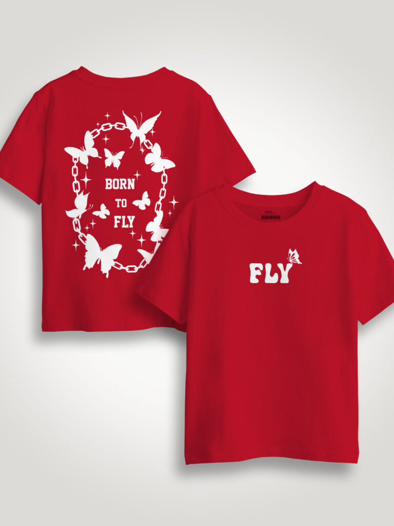 Born to Fly Kids T-shirt