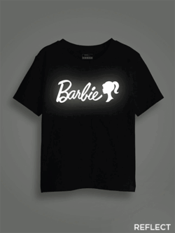 Barbie Reflective Kids Glow Tshirt