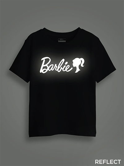 Barbie Reflective Kids Glow Tshirt