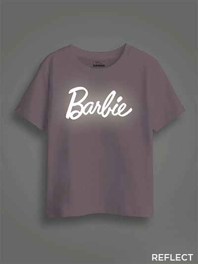 Barbie Reflective Kids Glow Tshirt