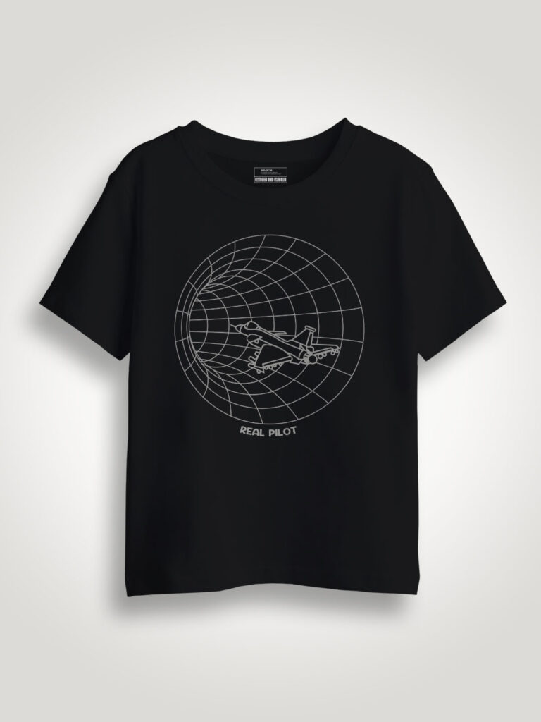 Real Pilot Reflective Kids T-shirt image 3