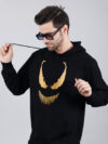 Venom Hoodie Metallic Gold Print - Image 3
